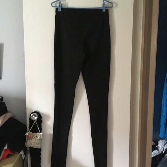 New WARDROBE.NYC Black High Rise Ankle Side Zip Leggings L - Picture 6 of 9